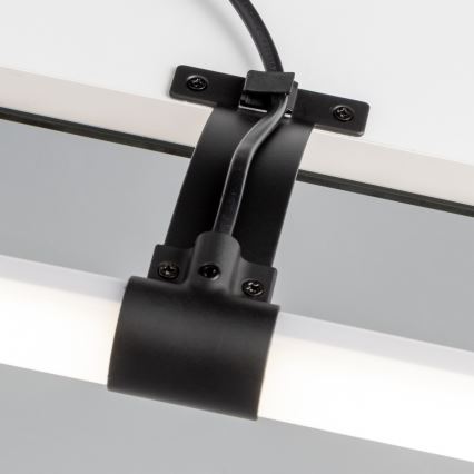 Brilagi - LED Koupelnové osvětlení zrcadla 2v1 TUBEO LED/6W/230V 40 cm IP44 černá