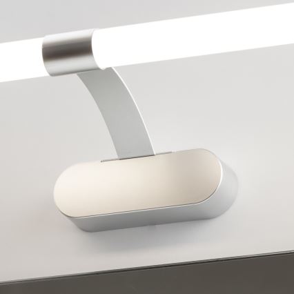 Brilagi - LED Koupelnové osvětlení zrcadla 2v1 TUBEO LED/6W/230V 40 cm IP44 stříbrná