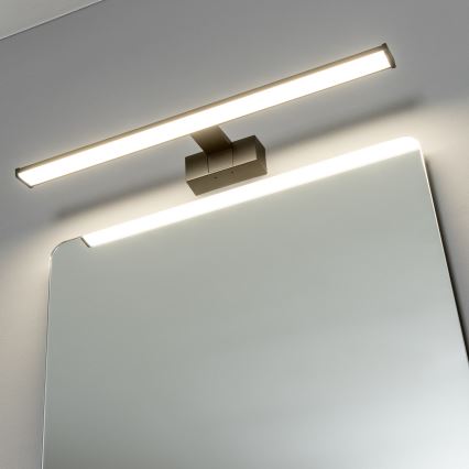 Brilagi - LED Koupelnové osvětlení zrcadla 3v1 VESTRA LED/12W/230V 60 cm IP44 černá