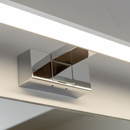 Brilagi - LED Koupelnové osvětlení zrcadla 3v1 VESTRA LED/12W/230V 60 cm IP44 lesklý chrom