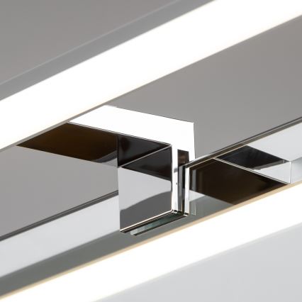 Brilagi - LED Koupelnové osvětlení zrcadla 3v1 VESTRA LED/8W/230V 40 cm IP44 lesklý chrom
