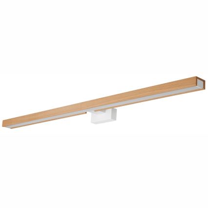 Brilagi - LED Koupelnové osvětlení zrcadla WOODY MIRROR LED/15W/230V 90 cm IP44 dub/bílá