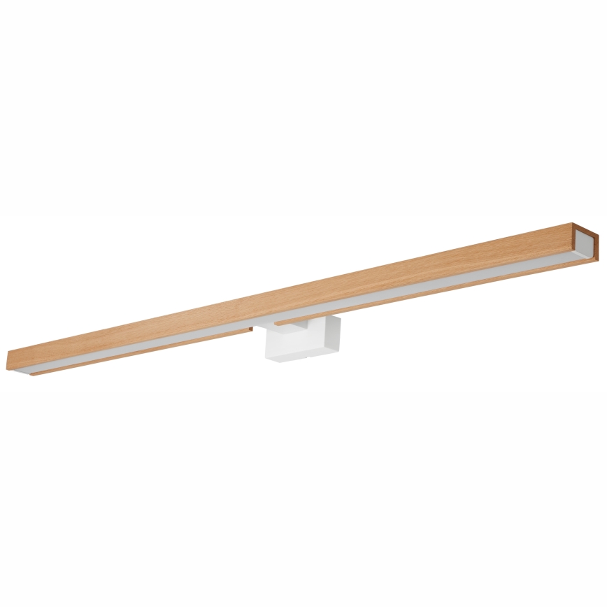 Brilagi - LED Koupelnové osvětlení zrcadla WOODY MIRROR LED/15W/230V 90 cm IP44 dub/bílá