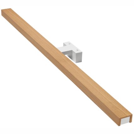 Brilagi - LED Koupelnové osvětlení zrcadla WOODY MIRROR LED/15W/230V 90 cm IP44 dub/bílá