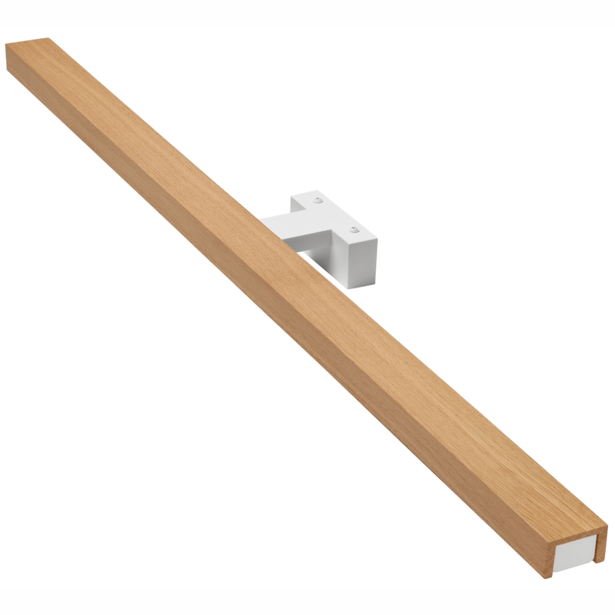 Brilagi - LED Koupelnové osvětlení zrcadla WOODY MIRROR LED/15W/230V 90 cm IP44 dub/bílá