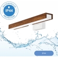 Brilagi - LED Koupelnové osvětlení zrcadla WOODY MIRROR LED/8W/230V 40 cm IP44 dub třešeň/bílá