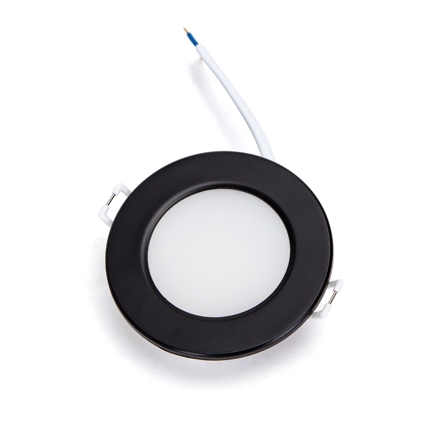 Brilagi - LED Koupelnové podhledové svítidlo LED/6W/230V 4000K černá IP65