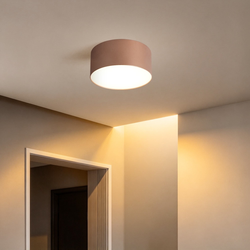 BRILAGI - LED Koupelnové stropní svítidlo FORIS LED/14W/230V pr. 12 cm bronzová IP44