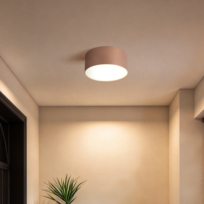 BRILAGI - LED Koupelnové stropní svítidlo FORIS LED/14W/230V pr. 12 cm bronzová IP44