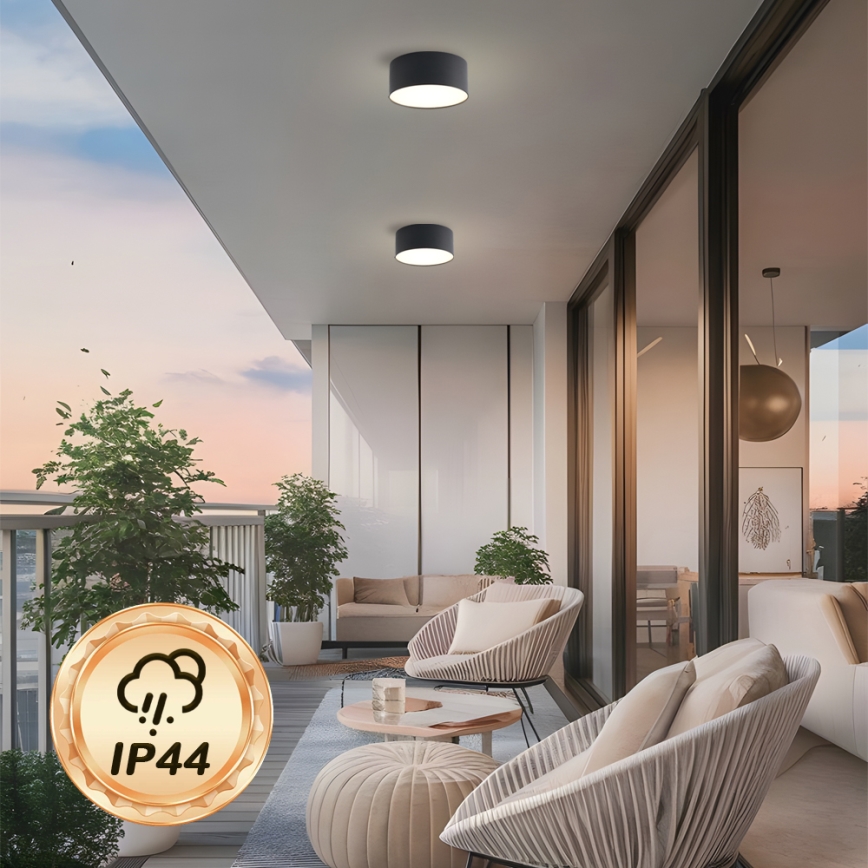 Brilagi - LED Koupelnové stropní svítidlo FORIS LED/20W/230V pr. 15 cm bílá IP44