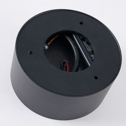 Brilagi - LED Koupelnové stropní svítidlo FORIS LED/20W/230V pr. 15 cm černá IP44