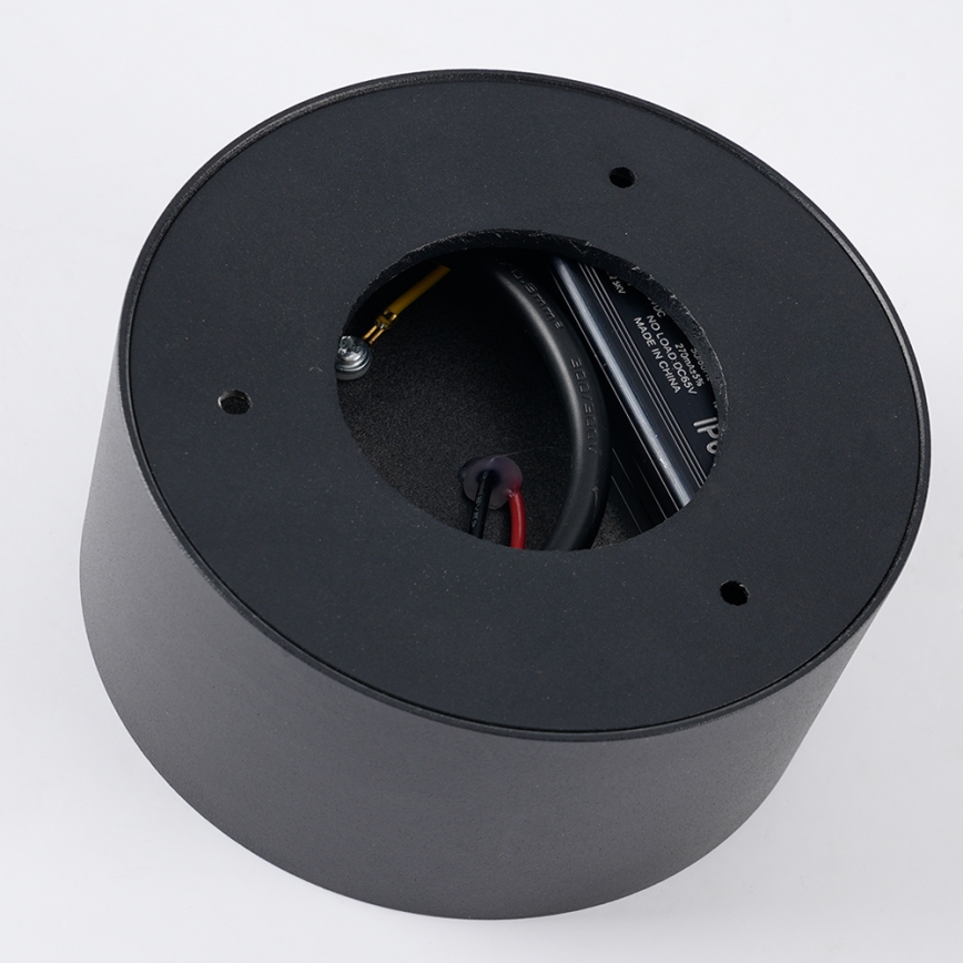 Brilagi - LED Koupelnové stropní svítidlo FORIS LED/20W/230V pr. 15 cm černá IP44