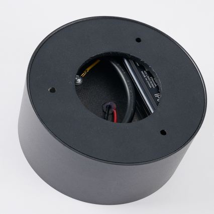 Brilagi - LED Koupelnové stropní svítidlo FORIS LED/9W/230V pr. 9 cm antracit IP44 CRI 90