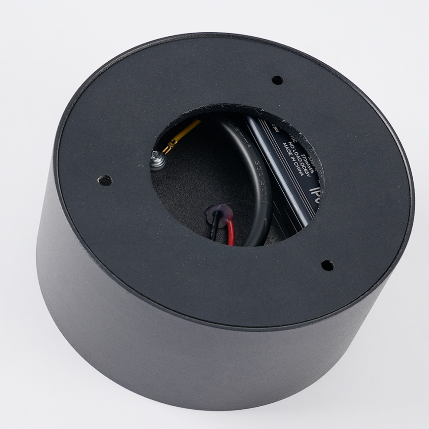 Brilagi - LED Koupelnové stropní svítidlo FORIS LED/9W/230V pr. 9 cm antracit IP44 CRI 90