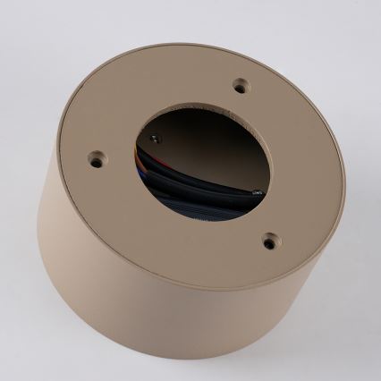 Brilagi - LED Koupelnové stropní svítidlo FORIS LED/9W/230V pr. 9 cm béžová IP44 CRI 90