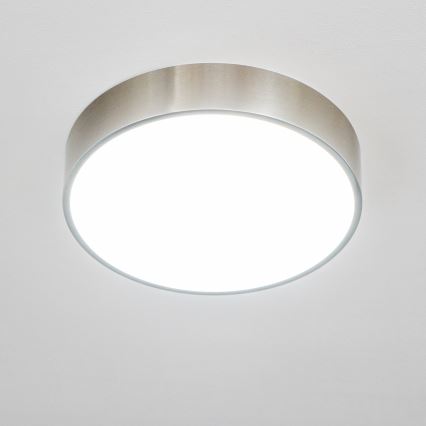 Brilagi - LED Koupelnové stropní svítidlo POOL LED/24W/230V 3000/4000/5500K pr. 30 cm IP54 matný chrom