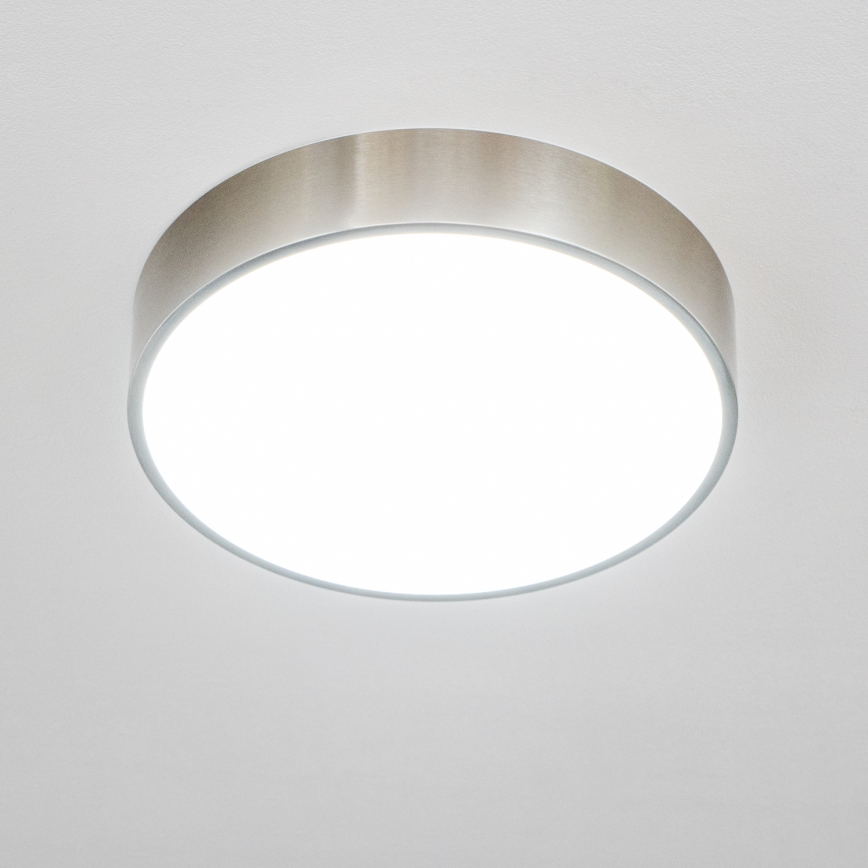Brilagi - LED Koupelnové stropní svítidlo POOL LED/24W/230V 3000/4000/5500K pr. 30 cm IP54 matný chrom