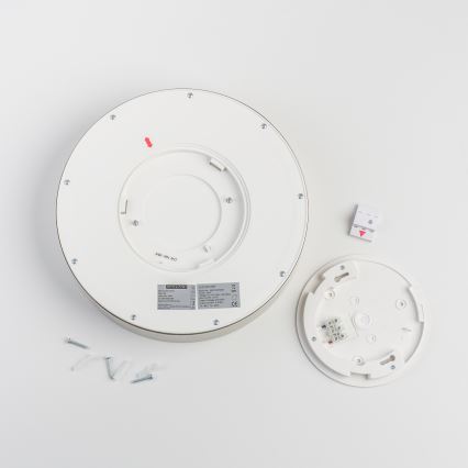 Brilagi - LED Koupelnové stropní svítidlo POOL LED/24W/230V 3000/4000/5500K pr. 30 cm IP54 matný chrom