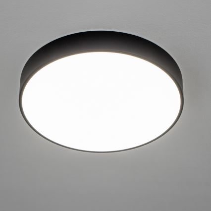 Brilagi - LED Koupelnové stropní svítidlo POOL LED/36W/230V 3000/4000/5500K pr. 40 cm IP54 černá