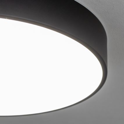 Brilagi - LED Koupelnové stropní svítidlo POOL LED/36W/230V 3000/4000/5500K pr. 40 cm IP54 černá