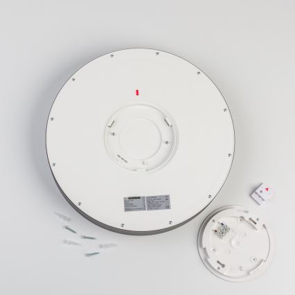 Brilagi - LED Koupelnové stropní svítidlo POOL LED/36W/230V 3000/4000/5500K pr. 40 cm IP54 černá