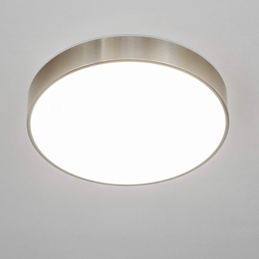 Brilagi - LED Koupelnové stropní svítidlo POOL LED/36W/230V 3000/4000/5500K pr. 40 cm IP54 matný chrom