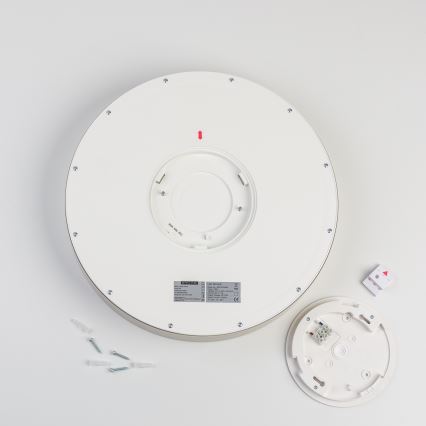 Brilagi - LED Koupelnové stropní svítidlo POOL LED/36W/230V 3000/4000/5500K pr. 40 cm IP54 matný chrom