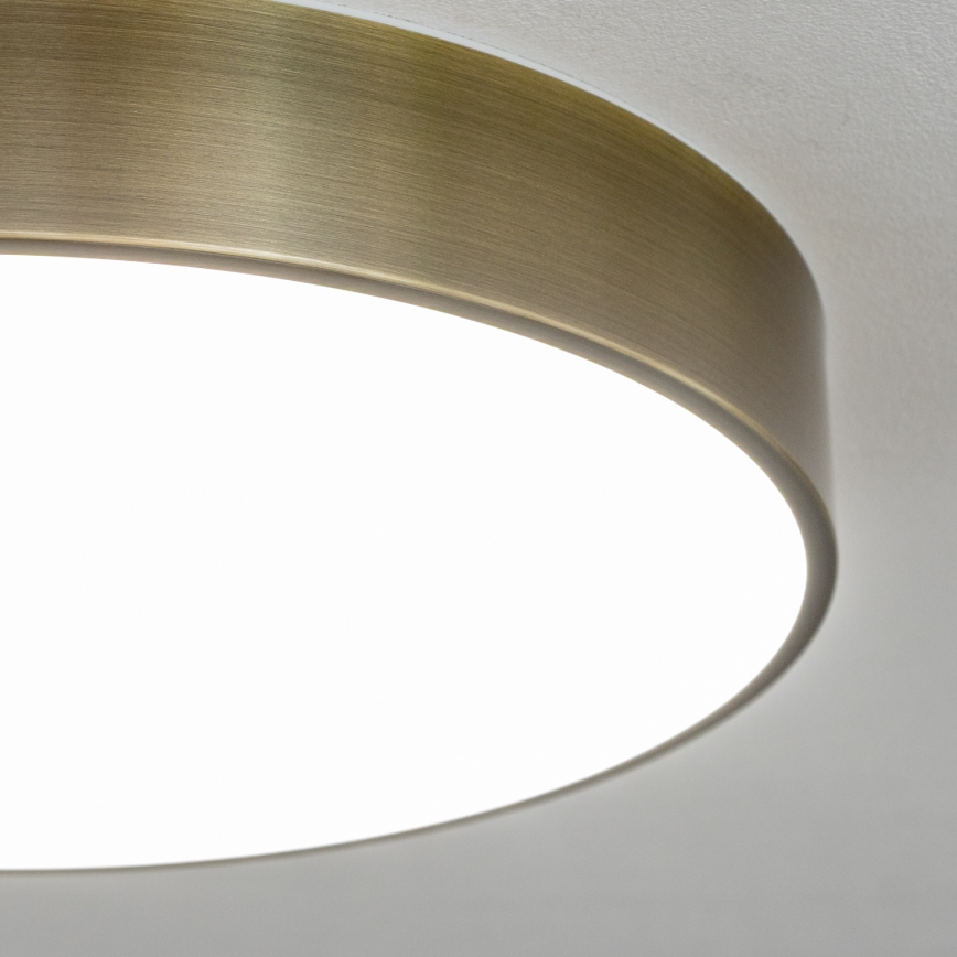Brilagi - LED Koupelnové stropní svítidlo POOL LED/36W/230V 3000/4000/5500K pr. 40 cm IP54 mosaz