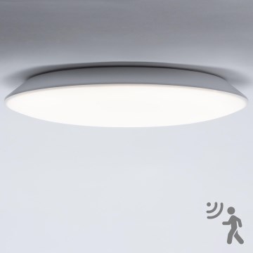 Brilagi - LED Koupelnové stropní svítidlo se senzorem VESTAS LED/12W/230V pr. 23 cm3000K IP54