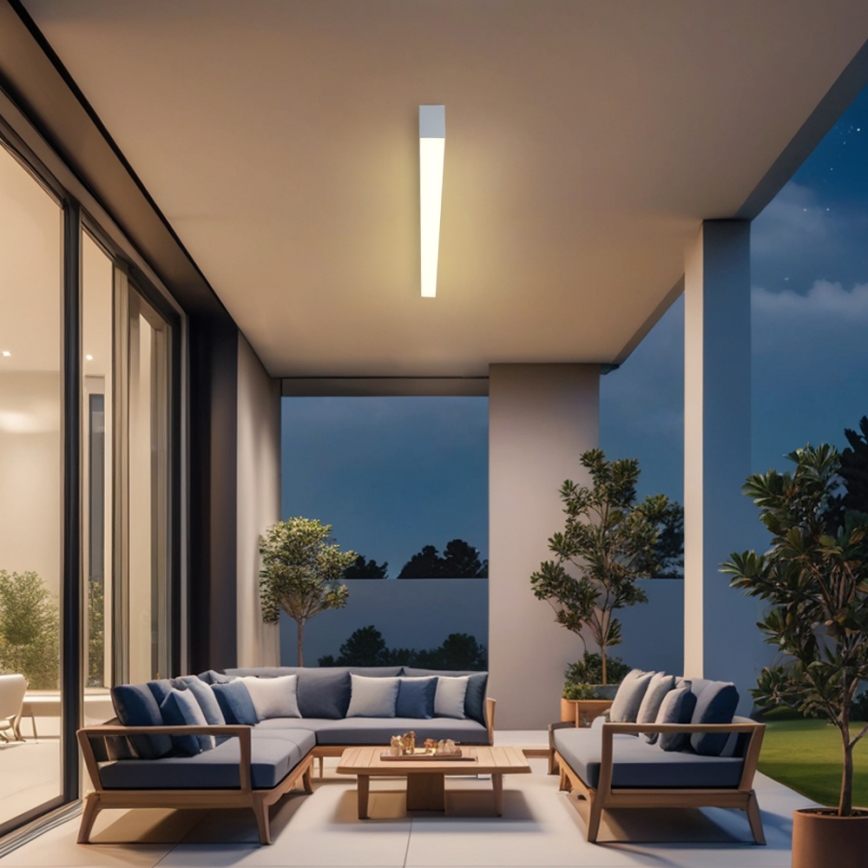 Brilagi - LED Koupelnové stropní svítidlo SLEEKLINE LED/40W/230V 3000/4500/6000K stříbrná IP44