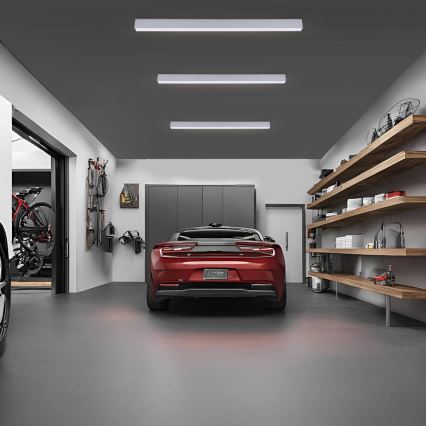 Brilagi - LED Koupelnové stropní svítidlo SLEEKLINE LED/40W/230V 3000/4500/6000K stříbrná IP44