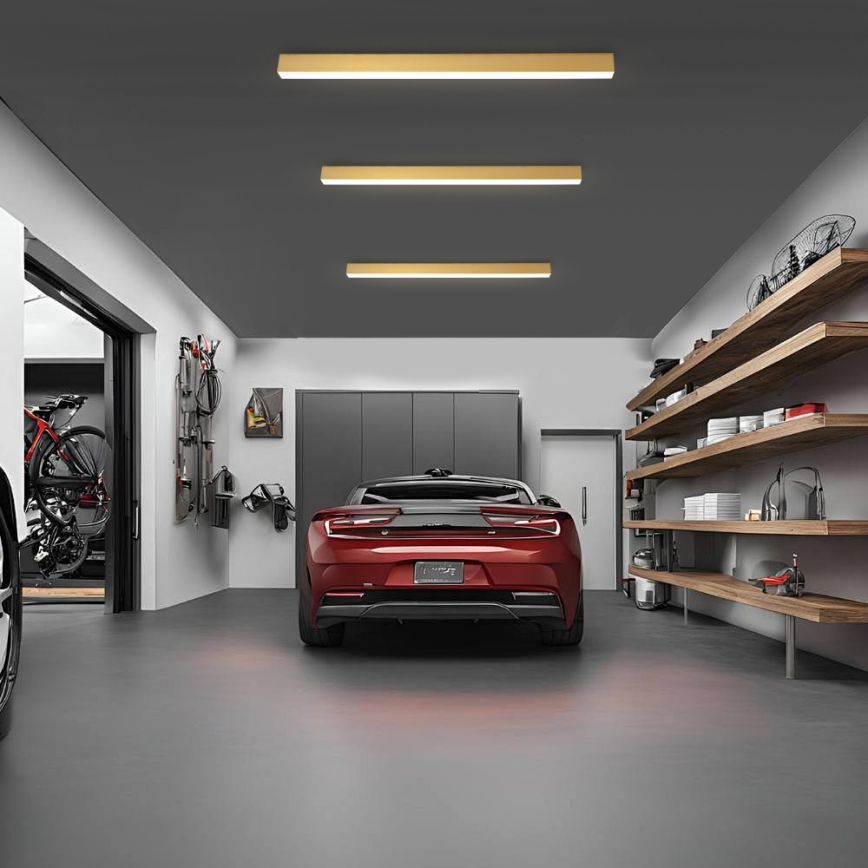 Brilagi - LED Koupelnové stropní svítidlo SLEEKLINE LED/40W/230V 3000/4500/6000K zlatá IP44