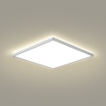 Brilagi - LED Koupelnové stropní svítidlo ULTRA SLIM LED/24W/230V 42x42 cm stříbrná IP54