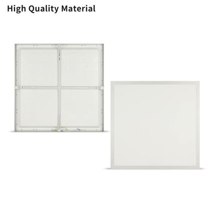 Brilagi - LED Koupelnové stropní svítidlo FRAME LED/50W/230V 3000/4000/6000K 60x60 cm IP44 stříbrná