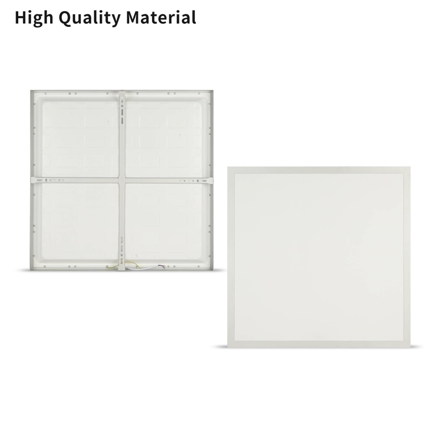 Brilagi - LED Koupelnové stropní svítidlo FRAME LED/50W/230V 3000/4000/6000K 60x60 cm IP44 stříbrná
