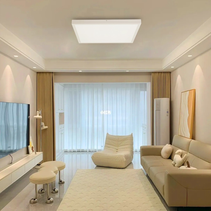 Brilagi - LED Koupelnové stropní svítidlo FRAME LED/50W/230V 60x60 cm 3000/4000/6000K IP44 bílá