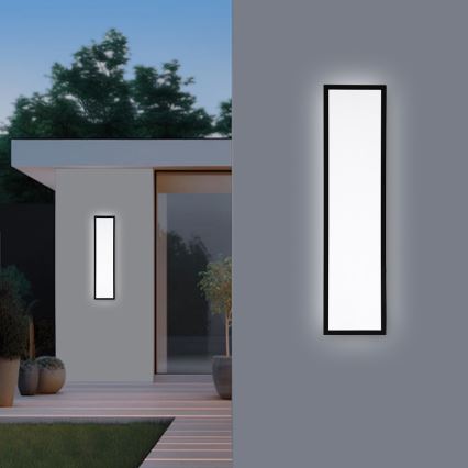 Brilagi - LED Koupelnové stropní svítidlo FRAME LED/50W/230V 30x120 cm 3000/4000/6000K IP44 černá