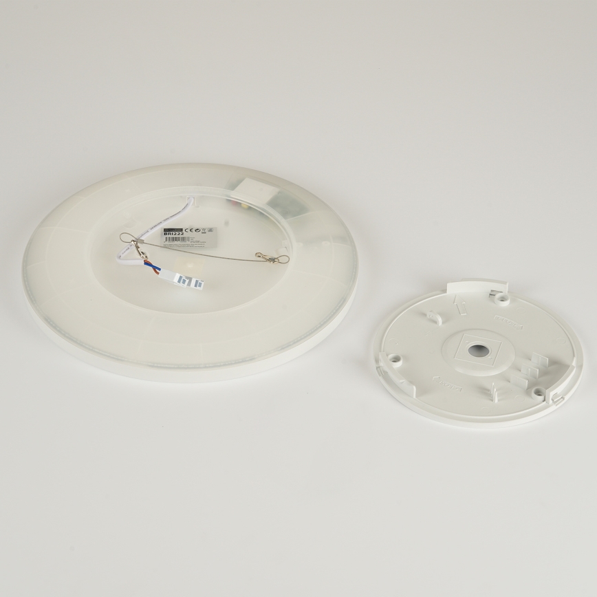 Brilagi - LED Koupelnové stropní svítidlo ULTRA SLIM LED/12W/230V pr. 22,5 cm bílá IP54