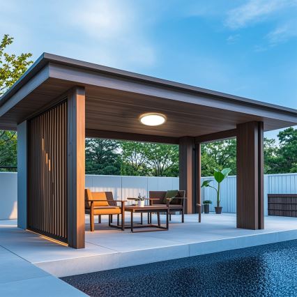 Brilagi - LED Koupelnové stropní svítidlo ULTRA SLIM LED/18W/230V pr. 30 cm zlatá IP54