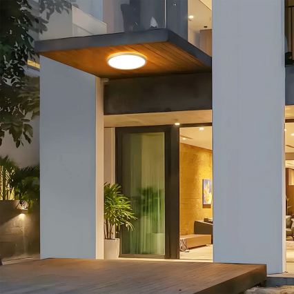 Brilagi - LED Koupelnové stropní svítidlo ULTRA SLIM LED/24W/230V pr. 42 cm zlatá IP54