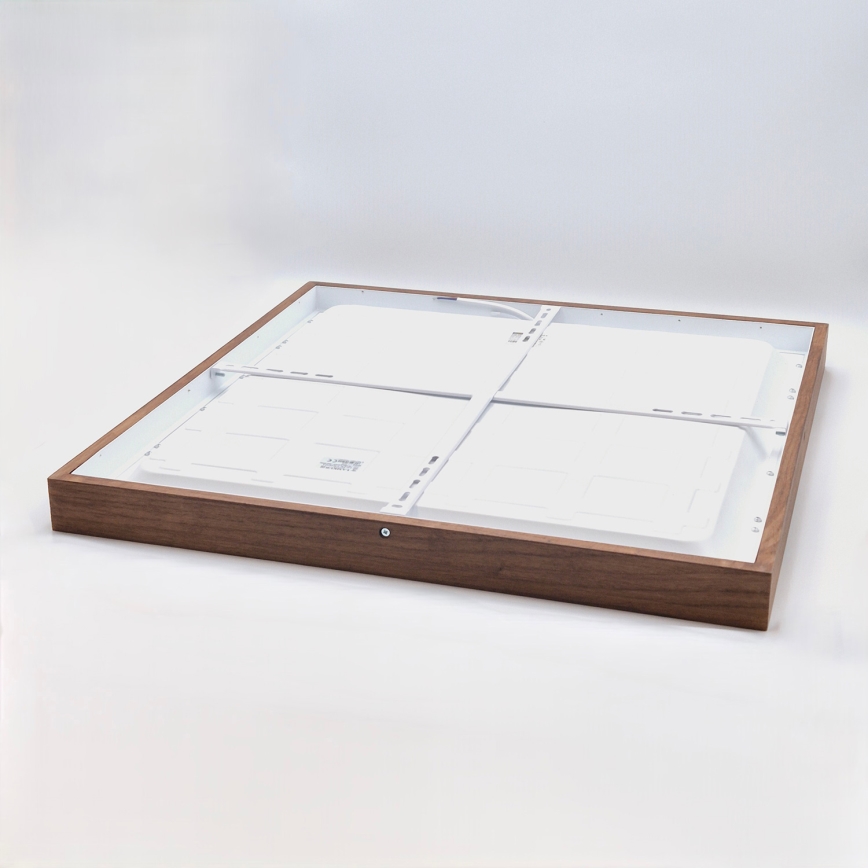 Brilagi - LED Koupelnové stropní svítidlo WOODY FRAME LED/40W/230V 60x60 cm IP44 dub třešeň