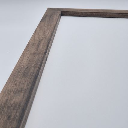 Brilagi - LED Koupelnové stropní svítidlo WOODY FRAME LED/50W/230V 120x30 cm IP44 dub ořech