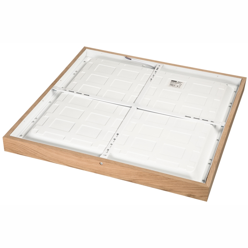 Brilagi - LED Koupelnové stropní svítidlo WOODY FRAME LED/50W/230V 60x60 cm IP44 dub