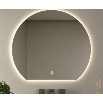 BRILAGI - LED Koupelnové zrcadlo ARCO LED/31W/230V 100x90 cm IP44 CRI 90 stmívatelné + CCT