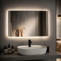 Brilagi - LED Koupelnové zrcadlo COMO LED/30W/230V 60x90 cm IP44 CRI 90 stmívatelné + CCT