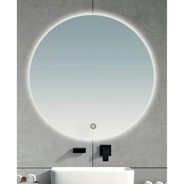 Brilagi - LED Koupelnové zrcadlo LUNA LED/19W/230V pr. 60 cm IP44 CRI 90 stmívatelné + CCT