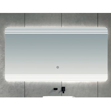 Brilagi - LED Koupelnové zrcadlo MELZO LED/28W/230V 60x80 cm IP44 CRI 90 stmívatelné + CCT