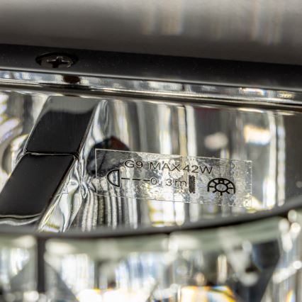 Brilagi - LED Křišťálové nástěnné svítidlo GLAMOUR 1xG9/42W/230V