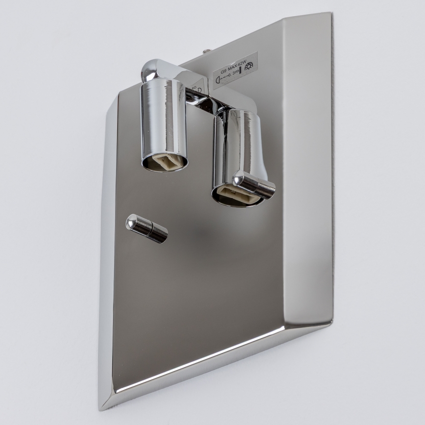 Brilagi - LED Křišťálové nástěnné svítidlo GLAMOUR 1xG9/42W/230V