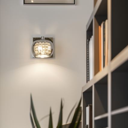 Brilagi - LED Křišťálové nástěnné svítidlo JEWEL 1xG9/42W/230V